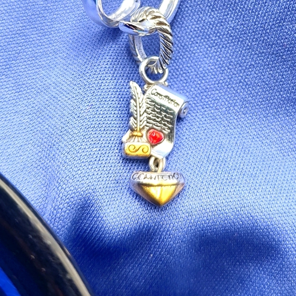Brighton Charm Connecticut Constitution Charm!
